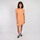 Vêtements Femme Robes Oxbow Robe tee-shirt Damiers DEHEANA Orange