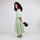 Vêtements Femme Robes Oxbow Robe longue imprimée DARZEA Vert