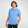 Vêtements Homme Polos manches courtes Oxbow Polo manches courtes piqué surteint NASDAK Bleu
