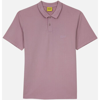 Vêtements Homme Tee Shirt Uni Logo Imprimé Oxbow Polo manches courtes surteint graphique NUI Violet