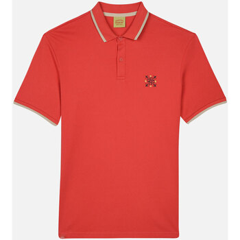 Vêtements Homme Ruiz Y Gallego Oxbow Polo manches courtes graphique NAURI Rouge
