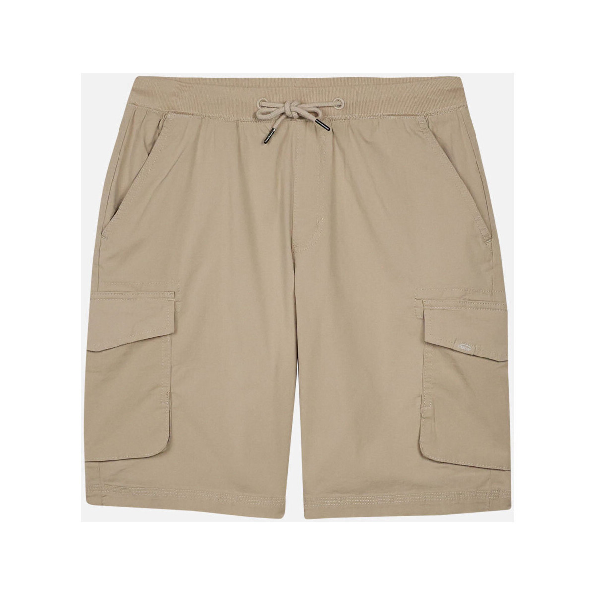 Vêtements Homme all Shorts / Bermudas Oxbow Short cargo ceinture élastiqué OTIKO Gris