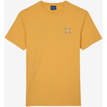 Vêtements Homme T-shirts manches courtes Oxbow Tee shirt manches courtes graphique TABULA Orange