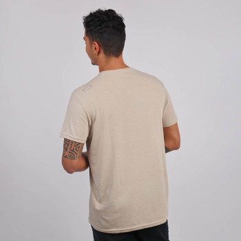 Oxbow Tee shirt manches courtes graphique TAPAHI Gris