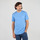 Vêtements Homme T-shirts manches courtes Oxbow Tee shirt Destroyed uni logo imprimé poitrine TERONI Bleu