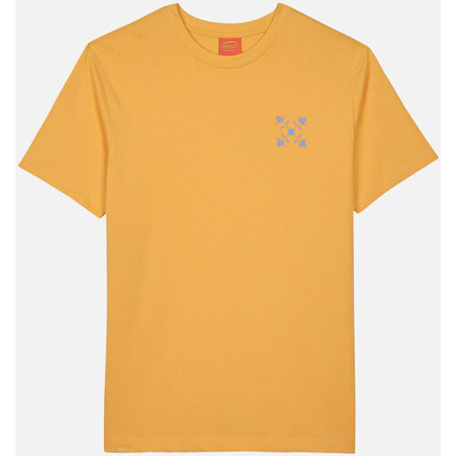 Vêtements Homme Sweat Large Col Rond Uni Sardi Oxbow Tee shirt imprimé poitrine TEREGOR Orange
