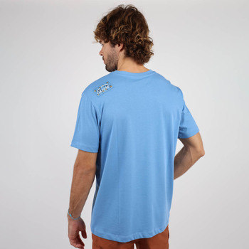 Oxbow Tee shirt imprimé poitrine TEREGOR Bleu
