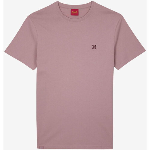 Vêtements Homme Sweat Large Col Rond Uni Sardi Oxbow Tee shirt manches courtes graphique TEFLA Violet