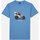 Vêtements Homme T-shirts manches courtes Oxbow Tee shirt manches courtes graphique TATAMI Bleu
