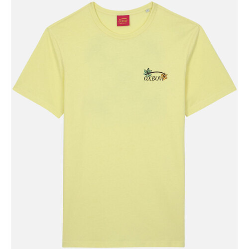 Vêtements Homme myspartoo - get inspired Oxbow Tee shirt manches courtes graphique TEREVA Jaune