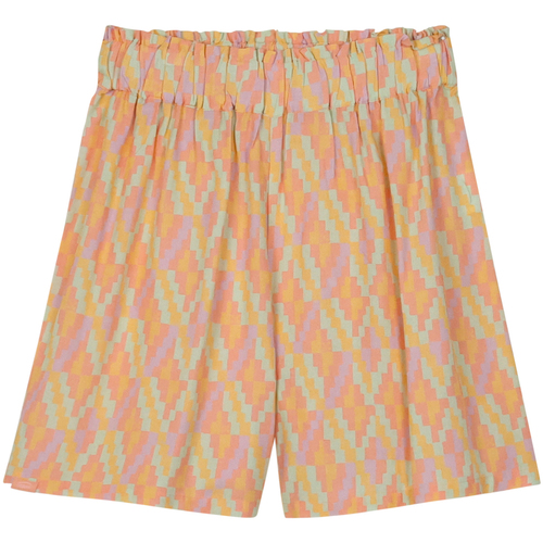 Vêtements Femme Shorts / Bermudas Oxbow Short fluide imprimé OLGA Orange