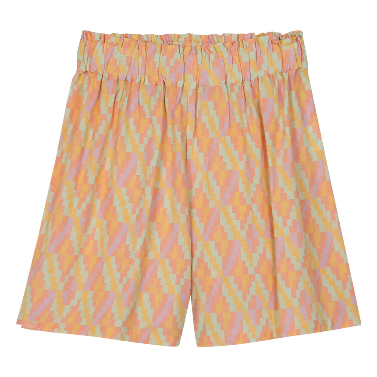 Vêtements Femme Shorts / Bermudas Oxbow Short fluide imprimé OLGA Orange