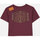 Vêtements Femme T-shirts manches courtes Oxbow Tee-shirt court imprimé TISURF Violet