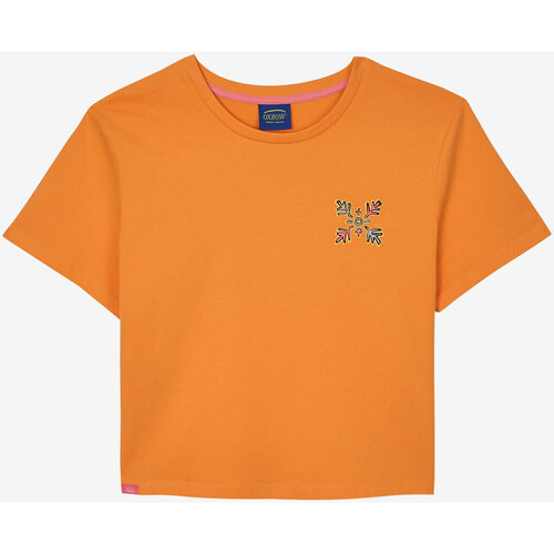 Vêtements Femme La Maison De Le Oxbow Tee-shirt court imprimé TISURF Orange