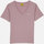 Vêtements Femme T-shirts manches courtes Oxbow Tee-shirt col V uni brodé THAMANI Violet