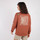 Vêtements Femme T-shirts manches courtes Oxbow rocawear sweatshirt flag pastel sandshell imprimé TRACT Marron
