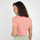 Vêtements Femme Urban Bliss high neck sweater in stripe Tee-shirt col rond uni brodé TALPHIN Rose