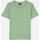 Vêtements Femme T-shirts manches courtes Oxbow Tee-shirt col rond uni brodé TALPHIN Vert