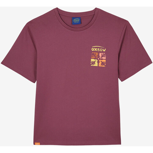 Vêtements Femme Utilisez au minimum 1 lettre minuscule Oxbow Tee-shirt imprimé TOBOB Violet