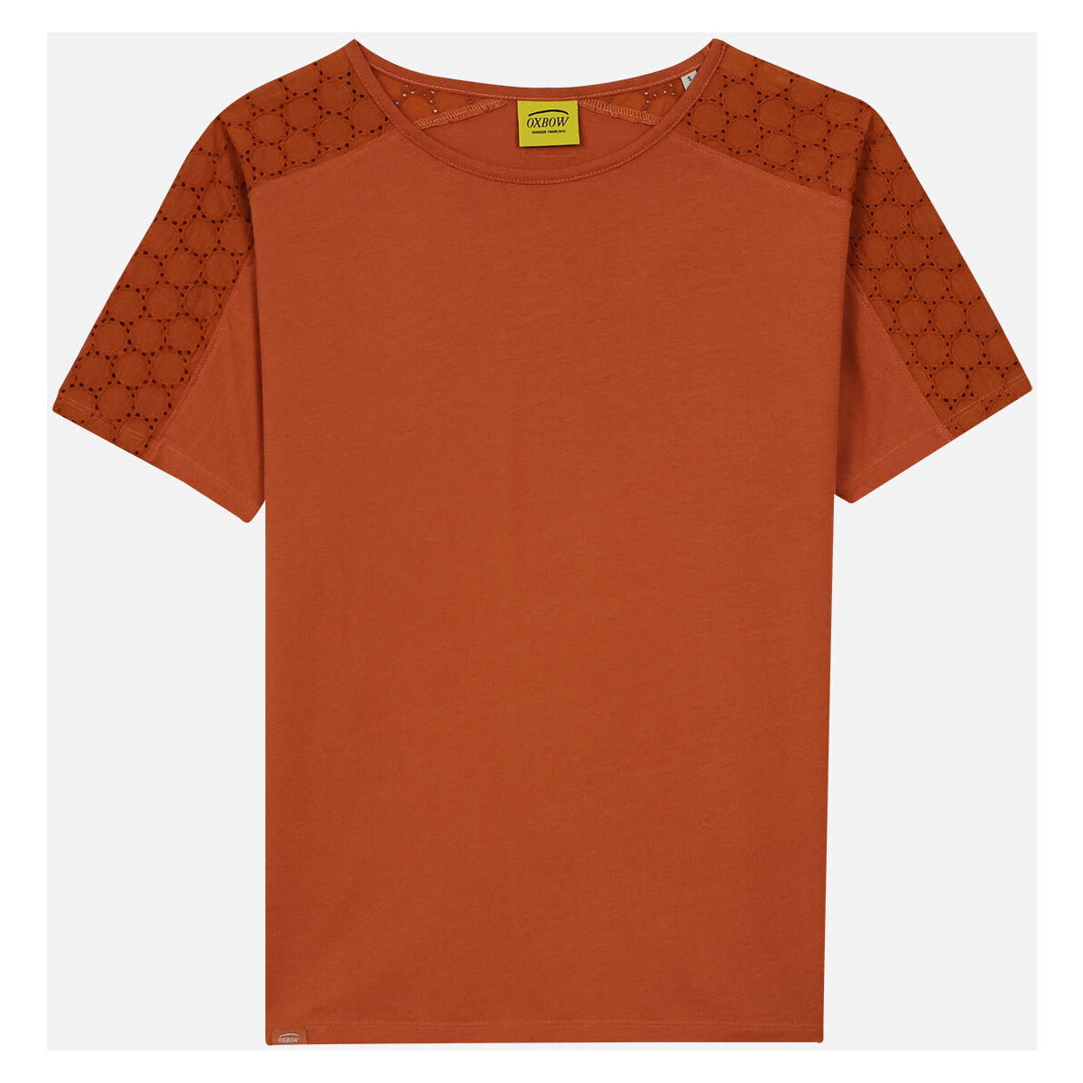 Vêtements Femme T-shirts manches courtes Oxbow Tee-shirt fluide TANK Marron