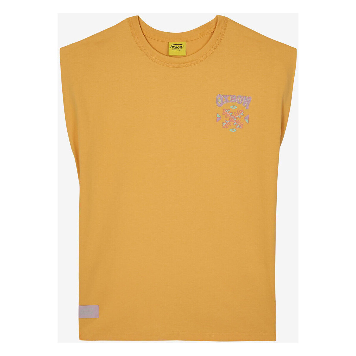 Vêtements Femme T-shirts manches courtes Oxbow Tee shirt sans manches TEEHUPO Orange