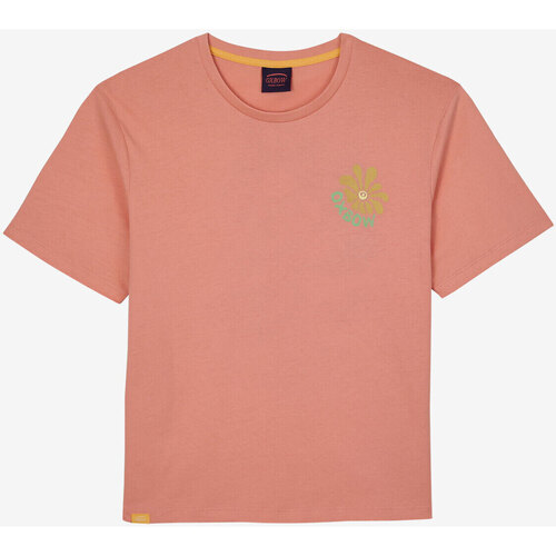 Vêtements Femme Débardeurs / T-shirts sans manche Oxbow Tee-shirt imprimé TAHCAT Rose