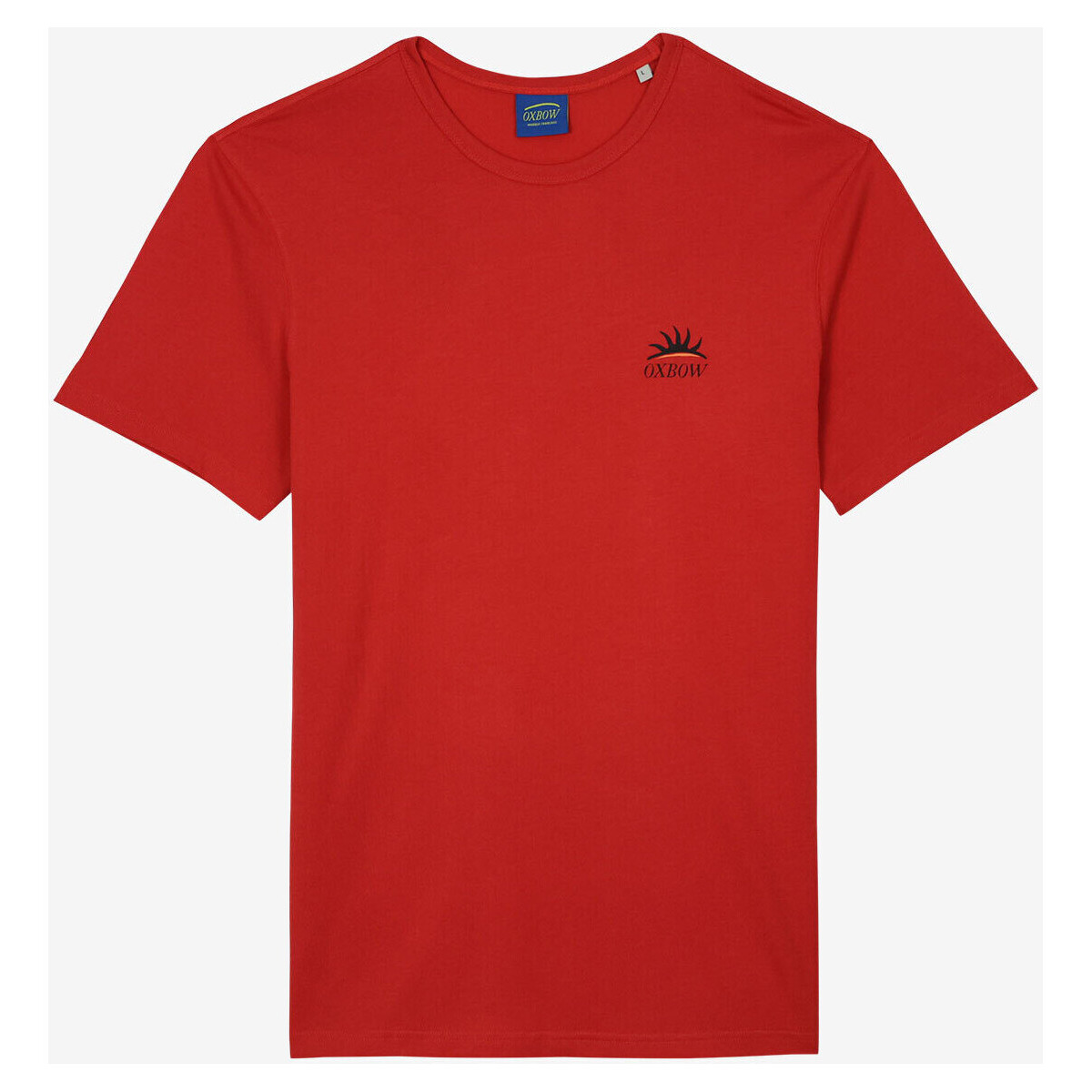 Vêtements Homme T-shirts manches courtes Oxbow Tee shirt manches courtes graphique TAUARI Rouge