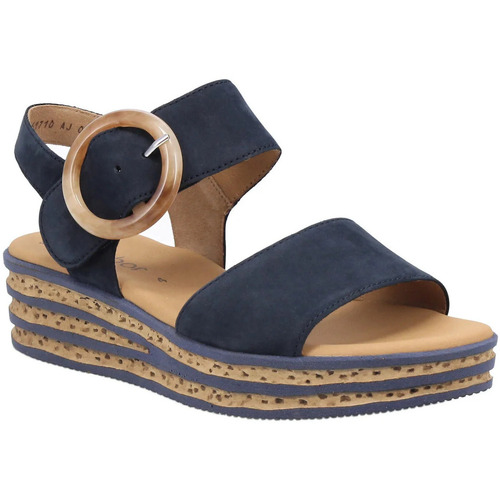 Chaussures Femme Sandales et Nu-pieds Gabor 550 BLUE Bleu