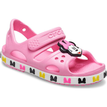 Chaussures Fille i bought crocs today Crocs 206170 Rose