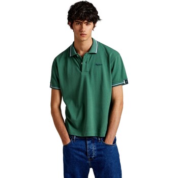 Vêtements Homme Polos manches courtes Pepe jeans POLO HOMBRE HARLEY   PM542156 Vert