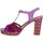 Chaussures Femme Sandales et Nu-pieds Les Venues 6259 Velours Femme Lilla Violet