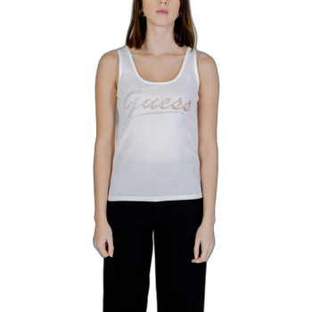 Vêtements Femme Débardeurs / T-shirts sans manche Guess W4GP16 K1814 Blanc