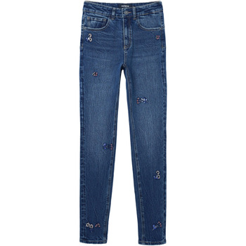 Vêtements Femme Jeans skinny Desigual 24SWDD01 Bleu