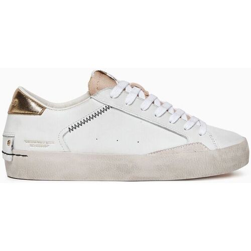 Chaussures Femme Baskets mode Crime London DISTRESSED 27006-PP6 WHITE Blanc