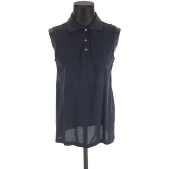 Vêtements Femme Débardeurs / T-shirts sans manche Dior Polo en coton Bleu