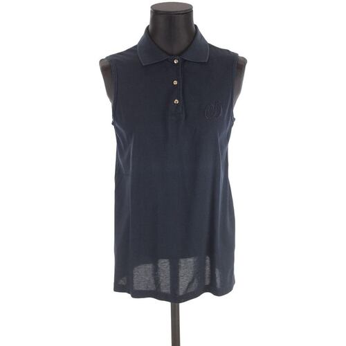 Vêtements Femme Débardeurs / T-shirts sans manche Dior Badeshorts Polo en coton Bleu