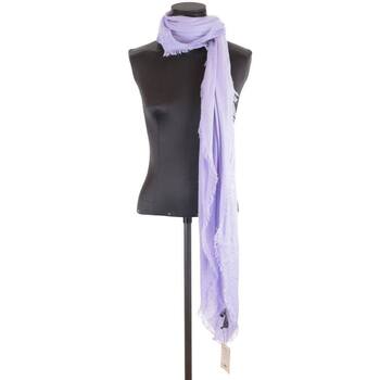Accessoires textile Femme Echarpes / Etoles / Foulards Versace Étole en lin Violet