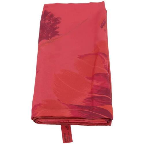 Accessoires textile pouch Echarpes / Etoles / Foulards Hermès Paris Carré Carre Geant silk 140 en soie Rouge