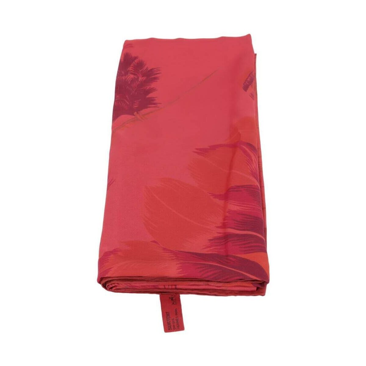 Accessoires textile Femme Echarpes / Etoles / Foulards Hermès Paris Carré Carre Geant silk 140 en soie Rouge