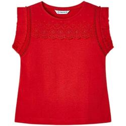 Vêtements Fille T-shirts & Polos Mayoral  Rouge