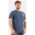 Vêtements Homme T-shirts Printed manches courtes Faguo s24ts0116 Bleu