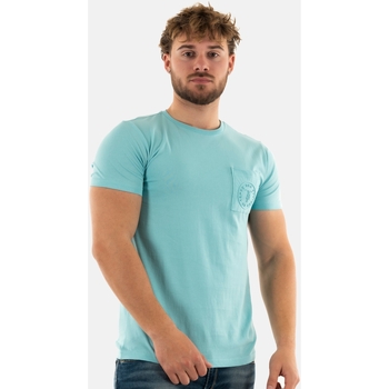Vêtements Homme T-shirts manches courtes Le Temps des Cerises hpaia00000000mc221 Bleu