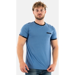 Vêtements Homme T-shirts manches courtes Benson&cherry tenenan Bleu