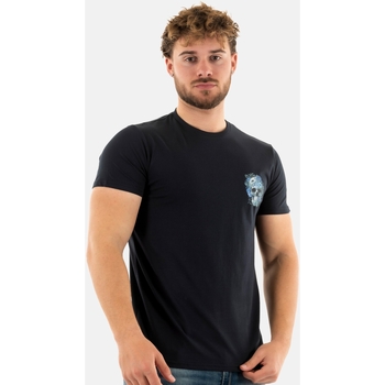 Vêtements Homme T-shirts manches courtes Le Temps des Cerises hsantiago0000mc241 Bleu