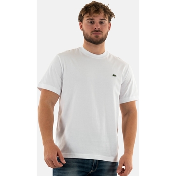 Vêtements Femme T-shirts manches courtes Lacoste th7318 Blanc