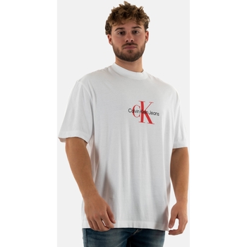 Vêtements Homme T-shirts manches courtes Calvin Klein Jeans j30j325427 Blanc