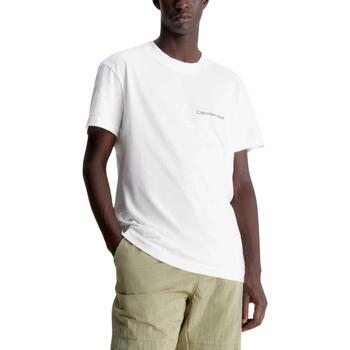 Vêtements Homme Zebra Hooded Sweatshirt Calvin Klein Jeans  Blanc