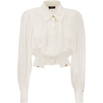 Vêtements Femme Tops / Blouses Elisabetta Franchi cat2541e2-360 Blanc