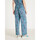 Vêtements Femme Pantalons Daxon by  - Pantalon élastiqué plissé permanent Bleu