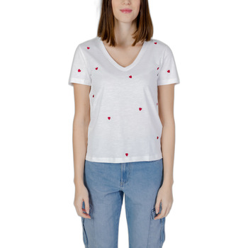 Vêtements Femme T-shirts manches courtes Only 15288478 Rouge